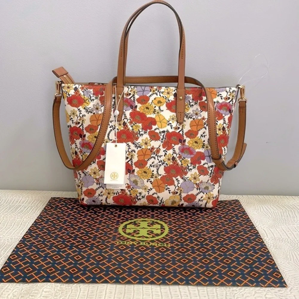 NWT Gorgeous Tory Burch Kerrington Zip Tote. - Picture 1 of 13